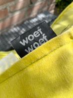Woef Woef hondenkussens 100 x 700. Grijs en groen., Huis en Inrichting, Ophalen, Gebruikt, Groen, Rechthoekig