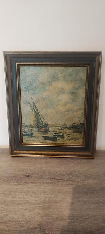 Verschillende olieverf schilderijen  beschikbaar voor biedingen