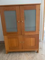 TV kast, Huis en Inrichting, Kasten | Vitrinekasten, Ophalen, Gebruikt, Glas, 50 tot 100 cm