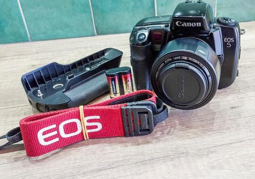 Canon EOS 5 Analoge camera, Audio, Tv en Foto, Fotocamera's Analoog, Gebruikt, Spiegelreflex, Canon, Ophalen of Verzenden