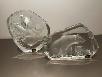 Mats Jonasson sculpturen ijsbeer en koala beide samen 30,- beschikbaar voor biedingen