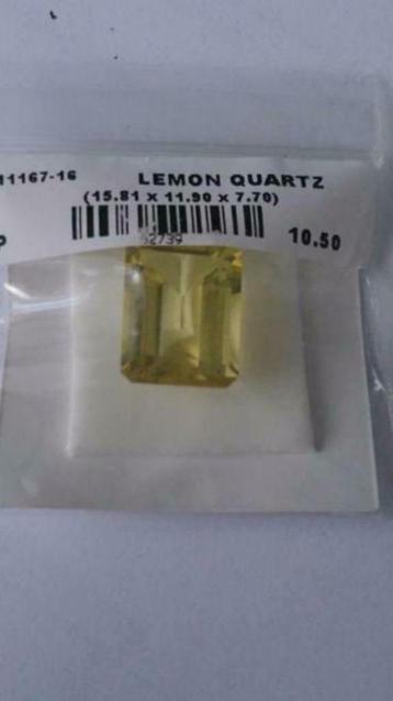 Lemon kwarts van 10,50 ct beschikbaar voor biedingen