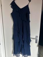 Nieuwe donkerblauwe laagjes jurk, Maat 38/40 (M), Anna Field, Blauw, Nieuw