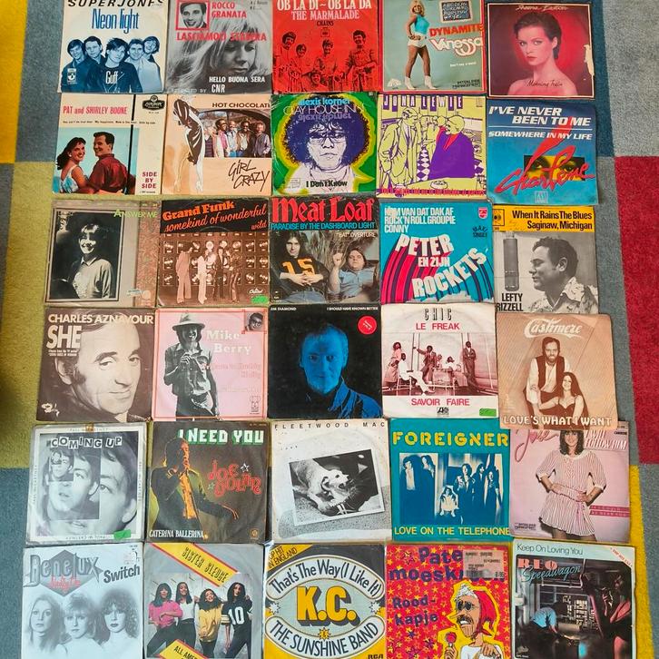 single verzameling rock pop 60's 70's verzameling, Cd's en Dvd's, Vinyl Singles, Gebruikt, Single, Pop, 7 inch, Ophalen of Verzenden