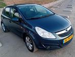 Opel Corsa ( automaat), Auto's, Stof, Zwart, Blauw, Particulier