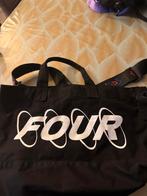 2 x. Zwarte 'FOUR' Tas, 40 tot 60 cm, 20 tot 30 cm, Zwart, Ophalen of Verzenden