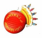 lampion feest gefeliciteerd taart, Hobby en Vrije tijd, Feestartikelen, Ophalen of Verzenden, Nieuw, Versiering, Verjaardag