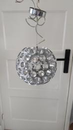 Space age aluminium hanglamp, Ophalen of Verzenden, Gebruikt, Metaal, Minder dan 50 cm