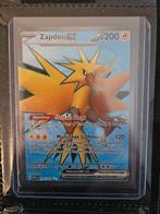 Pokemon Zapdos ex 192/165 151 Set Engels, Ophalen of Verzenden, Zo goed als nieuw, Losse kaart, Foil