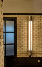 Industriële hanglamp, dimbaar led, warm wit, Ophalen, Gebruikt, Glas, 75 cm of meer