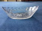 Antieke kristallen schaal,  schuit jaren 20, Ophalen of Verzenden
