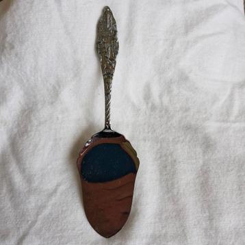 Vintage Taartschep met Decoratief Handvat beschikbaar voor biedingen
