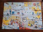 Jan van Haasteren puzzel "Droste chocoladefabriek", Ophalen of Verzenden, 500 t/m 1500 stukjes, Zo goed als nieuw