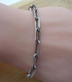 zilveren closed for ever armband [890], Ophalen of Verzenden, Zo goed als nieuw, Zilver, Zilver