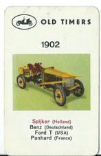 kwartetkaart Spijker 1902, Ophalen of Verzenden, Gebruikt, Auto's