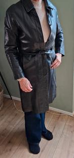 Vintage leren jas, Ophalen of Verzenden, Zo goed als nieuw, Maat 38/40 (M), Zwart