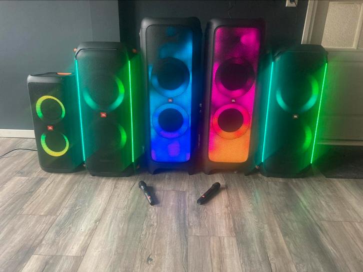 Verhuur partybox jbl, Audio, Tv en Foto, Luidsprekers, Zo goed als nieuw, 120 watt of meer, JBL, Ophalen of Verzenden