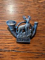 Dinant Broche met Hert, Gebruikt, Tin, Reliëf, Ophalen of Verzenden