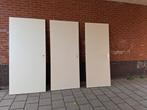 3 opdekdeuren, verschillende maten., Doe-het-zelf en Verbouw, Deuren en Horren, Ophalen, Gebruikt, 80 tot 100 cm, Binnendeur