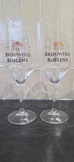 2 Brouwerij Boelens Bierglazen, Glas of Glazen, Ophalen of Verzenden, Overige stijlen, Glas