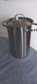 Aspergepan geschikt voor alle warmtebronnen, Huis en Inrichting, Ophalen of Verzenden, Zo goed als nieuw, Rvs