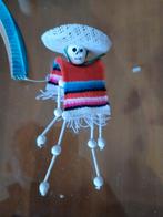 Mexicaans skelet met sombrero, Ophalen of Verzenden, Zo goed als nieuw