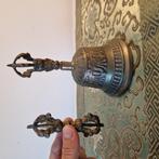 Bronzen Tibetaanse bel + dorje, Ophalen