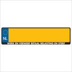 25 stuks - Kentekenplaathouder – Auto – Met Tekst –, Ophalen of Verzenden, Nieuw, Universele onderdelen