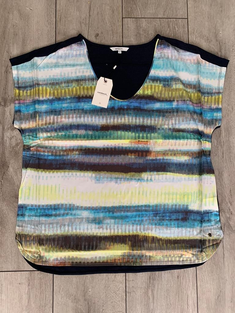Sandwich super leuk gekleurd nieuw shirt (Maat XL), Overige kleuren, Verzenden, Maat 46/48 (XL) of groter, Nieuw
