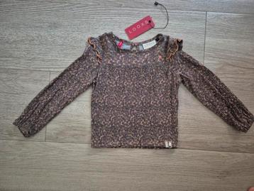 Looxs blouse longsleeve shirt bloemetjes mt 110/116
 beschikbaar voor biedingen