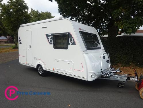 Sterckeman Starlett 420 Comfort Met Vaste Luifel, Caravans en Kamperen, Caravans, Bedrijf, tot en met 4, 750 - 1000 kg, Sterckeman