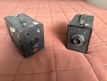 Vintage Camera Set: Agfa & Brownie Junior beschikbaar voor biedingen