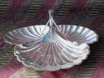 Mooie antieke silverplate serveerschaal uit Engeland 33 cm., Ophalen of Verzenden