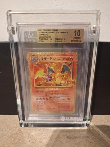 Charizard 25th Anniversary BGS 10 Pristine beschikbaar voor biedingen