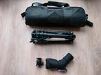 Telescoop 9-27x56 met carbon statief, Ophalen of Verzenden, Zo goed als nieuw, Minder dan 80 mm, Lenzentelescoop (refractor)