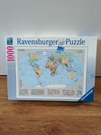 Ravensburger puzzel 1000 stukjes wereldkaart, Ophalen of Verzenden, 500 t/m 1500 stukjes, Legpuzzel, Zo goed als nieuw