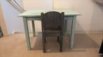 Kindertafeltje met stoeltje, Kinderen en Baby's, Ophalen, Gebruikt, Tafel(s) en Stoel(en)
