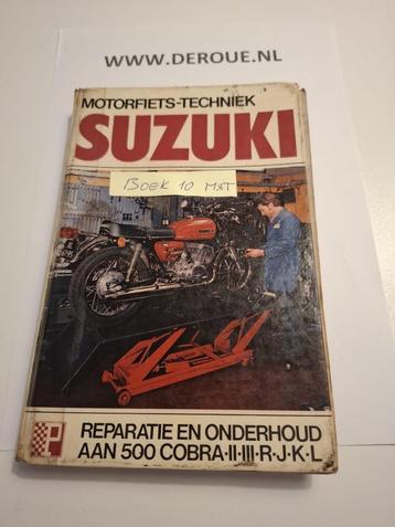 BOEK 10 MOTORFIETS & TECHNIEK SUZUKI 500 COBRA beschikbaar voor biedingen