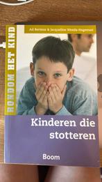 Ad Bertens - Kinderen die stotteren, Ophalen of Verzenden, Zo goed als nieuw, Ad Bertens; Jacqueline Weeda-Hageman