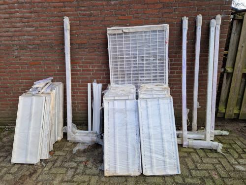 stelling schappen 12,50 meter, Huis en Inrichting, Kasten | Stellingkasten, Ophalen of Verzenden