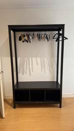 HEMNES open kledingkast (zwart) – IKEA, Ophalen, 150 tot 200 cm, Zo goed als nieuw, 150 tot 200 cm