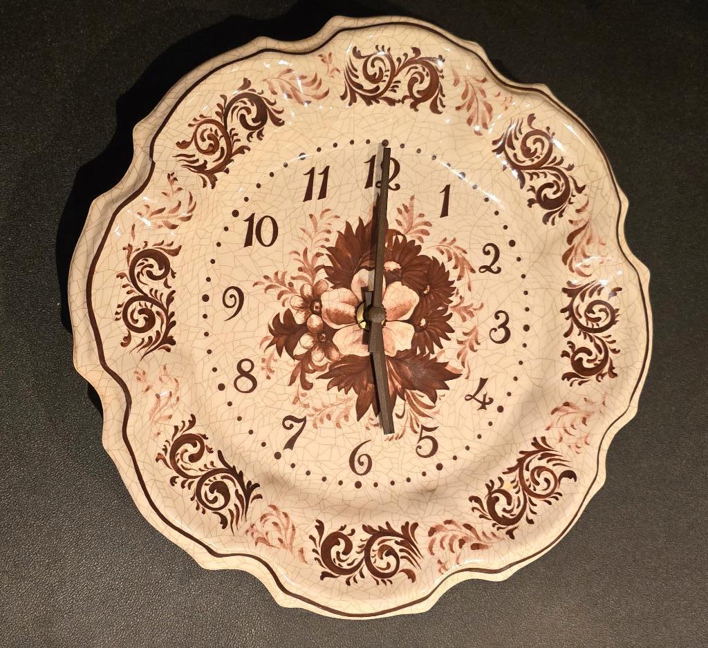 Vintage Hanson muur klok, Antiek en Kunst, Ophalen