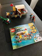 Lego 31093 3in1 woonboot, Kinderen en Baby's, Speelgoed | Duplo en Lego, Ophalen of Verzenden, Zo goed als nieuw, Complete set
