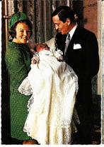 Ansichtkaart	Beatrix & Claus	en Friso	Doopplechtigheid Friso, Verzenden, 1960 tot 1980, Ongelopen, Sterren en Beroemdheden
