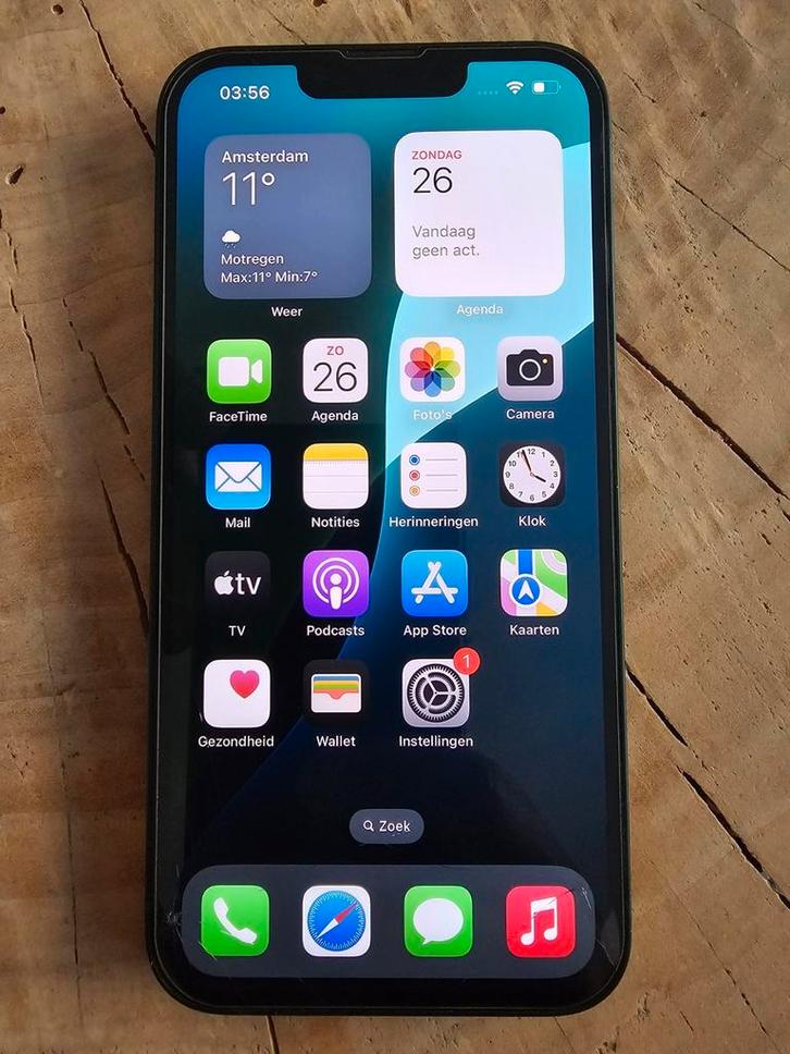 Apple iPhone 13, 128GB Groen, Telecommunicatie, Mobiele telefoons | Apple iPhone, Zo goed als nieuw, 128 GB, iPhone 13, Groen