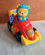 V-tech auto met racebeer, Ophalen of Verzenden, Zo goed als nieuw, 6 maanden tot 2 jaar