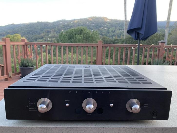 Primare I-30  als nieuw met afstandbediening, Audio, Tv en Foto, Versterkers en Receivers, Zo goed als nieuw, Stereo, 60 tot 120 watt