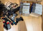 PlayStation 2 met Buzz, SingStar, 2 controllers en 27 games, Ophalen of Verzenden, Gebruikt, Met 2 controllers