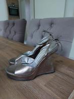 Dolce Gabbana schoenen, Dolce & Gabbana, Grijs, Gedragen, Sandalen of Muiltjes