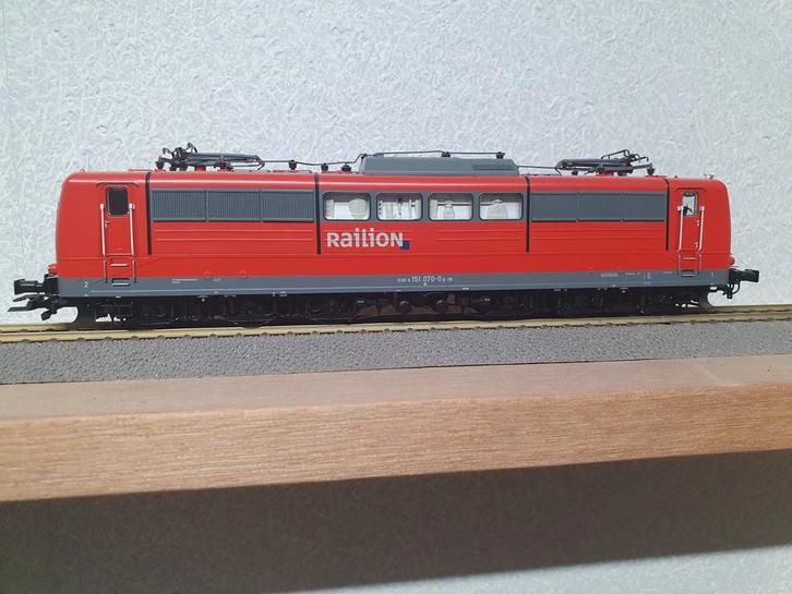 Br 151 van roco digitaal in zgan staat HO, Hobby en Vrije tijd, Modeltreinen | H0, Zo goed als nieuw, Locomotief, Gelijkstroom